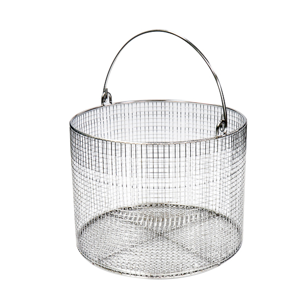 Cestello Portaoggetti in Acciaio Inox per Laboratorio